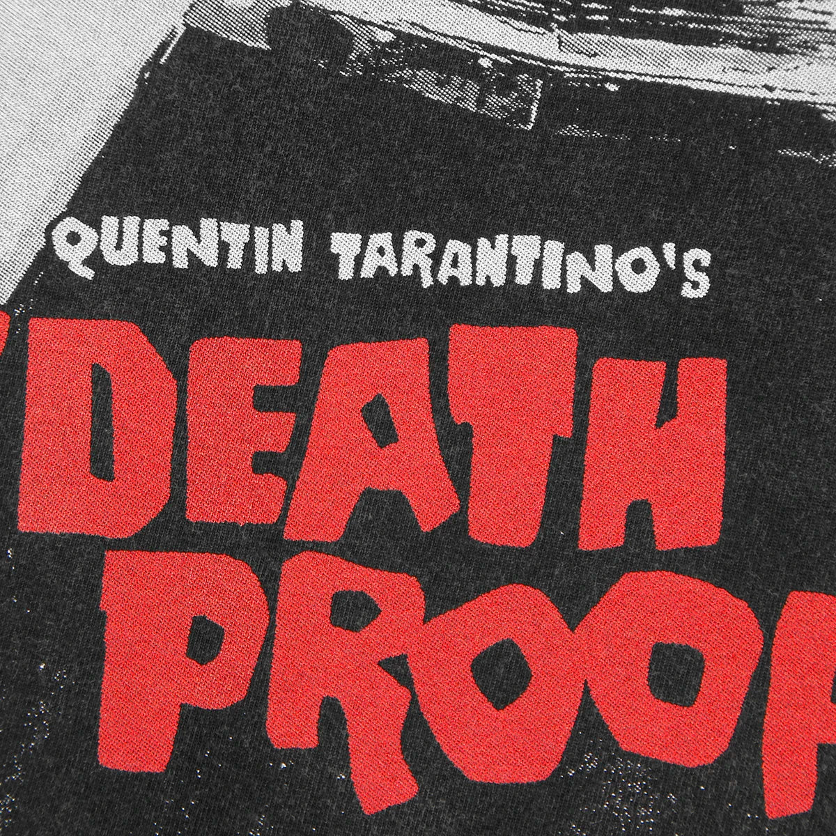 Death Proof T-Shirt Movie Grindhouse Planet Terror From Dusk Till Dawn Quentin Men Summer Washed Long Sleeves Cotton Tee Shirt