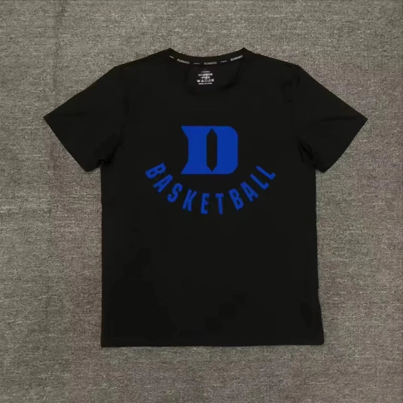 North America Limited Duke North Carolina University Basketball Mens Clothes Men Clothing short sleeve Round Neck T-shirt