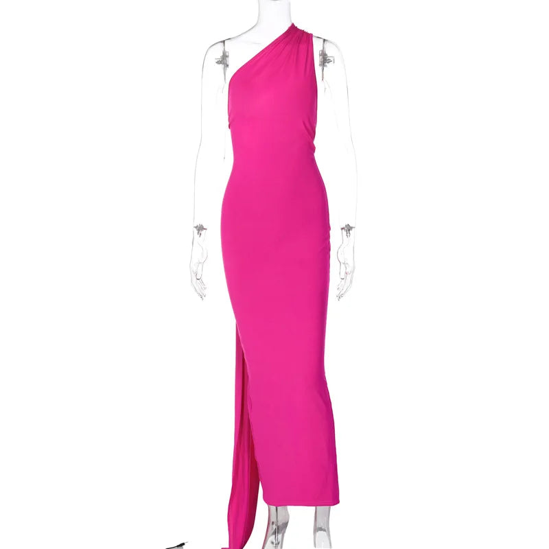 Ladies Summer Elegant Evening Party Dress For Women Sleeveless Backless Halter Sexy Long Dresses Woman Clothes Birthday Clubwear