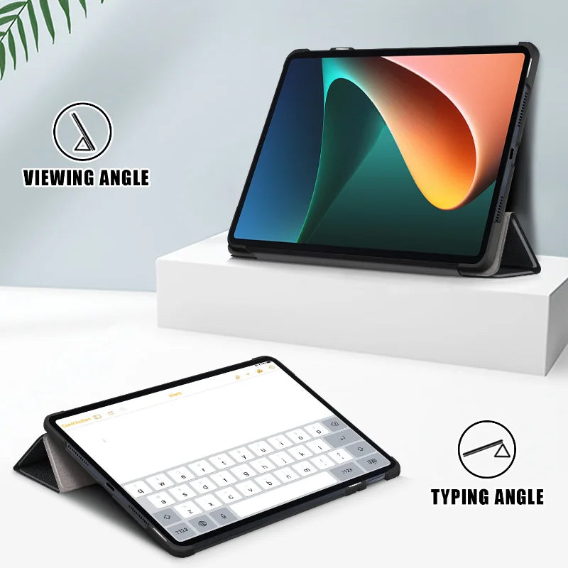 For xiaomi pad 6 case 2023 Folding PU Leather Smart Cover For Xiaomi Mi Pad 6 Tablet For Xiaomi Pad 6 Pro 11inch With Auto Wake