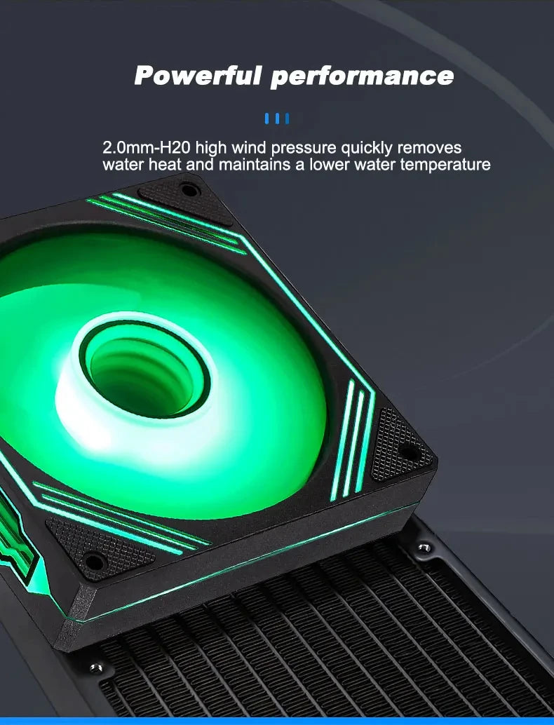 UPSIREN PF-14 Prism 4PRO chassis fan 14cm ARGB high-performance cooling fan radiator