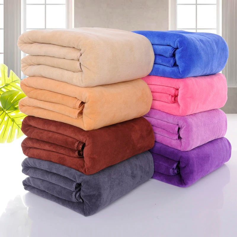 super large Microfiber bath towel, soft, high absorption and quick drying