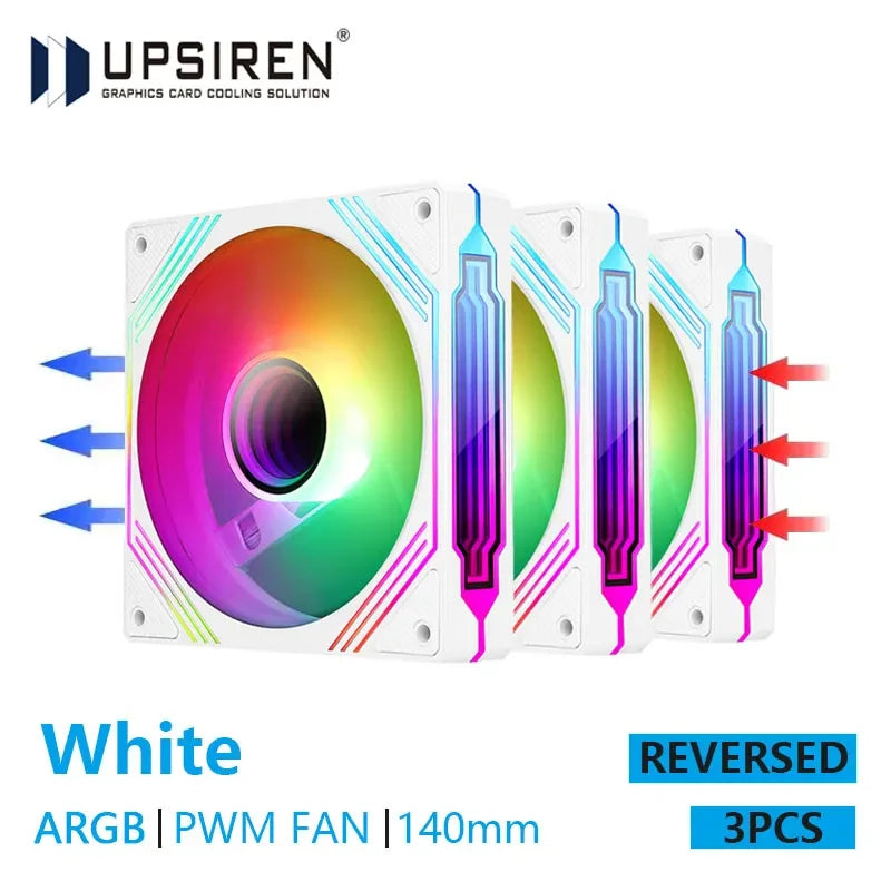 UPSIREN PF-14 Prism 4PRO chassis fan 14cm ARGB high-performance cooling fan radiator