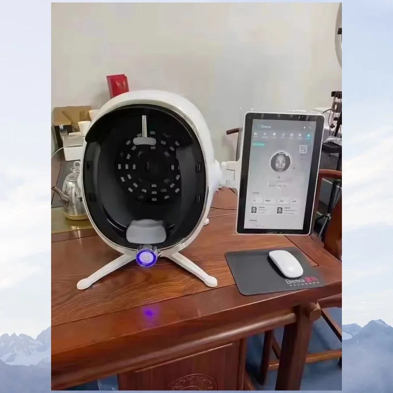 2025 Professional 3D Magic Mirror Skin Analyzer: Advanced Monitor, Detector & Camera for Facial Machines, Perfect for Salon Skin