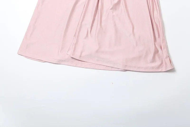 Elegant High Waist Pleated Maxi Dress Women's New Solid O Neck Long Sleeve Slim Dress Luxury Party Evening Gown Robe