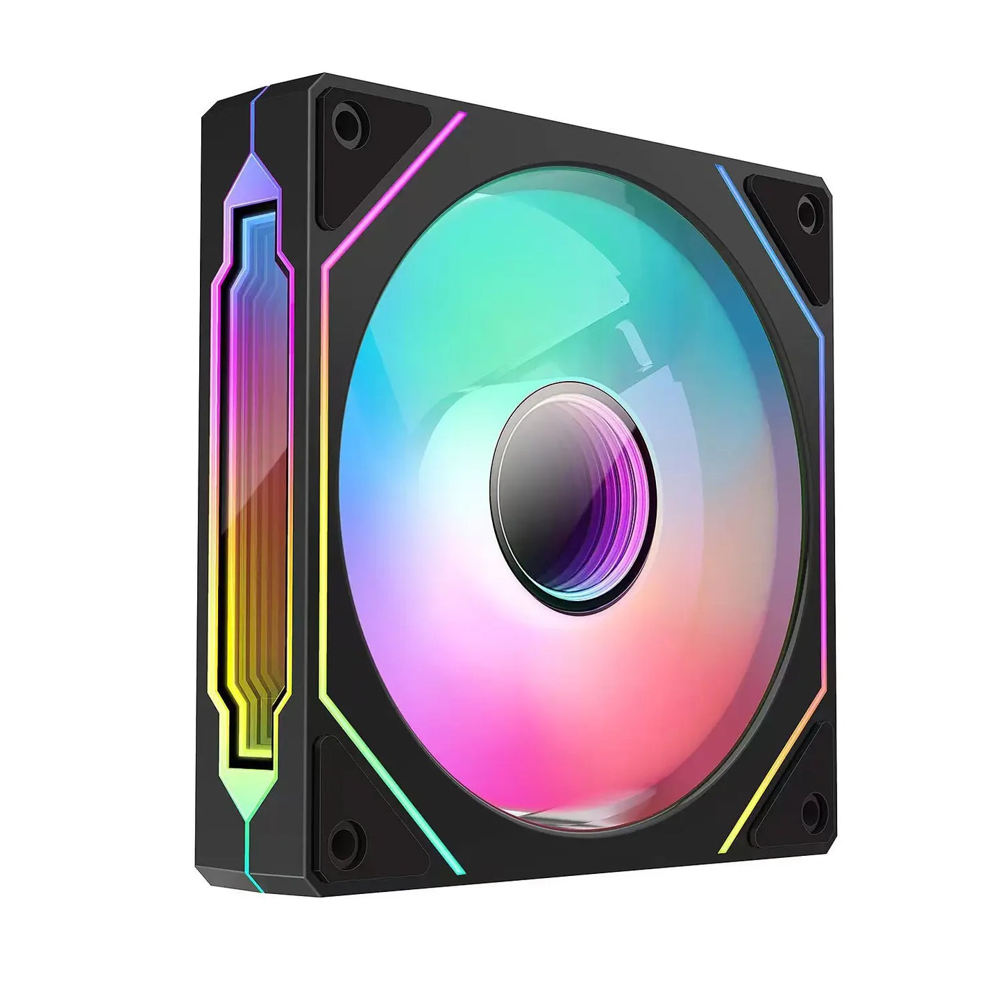 ICE Whale Prism 4 PRO PC Case Fan 120mm  ARGB Cyclic Mirror Light Effect PWM 800-1800RPM CPU Cooler ventilador