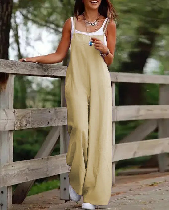 Oversized S-5XL Women Loose Overalls