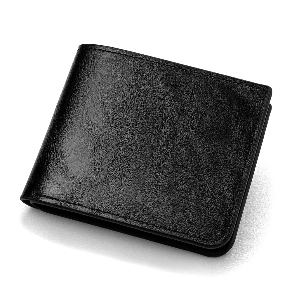 Men's Wallet PU Leather Premium Sense Multi card Slot Business Slim Credit Card ID Card Holder Wallet