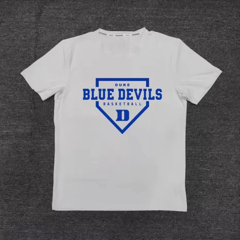 North America Limited Duke North Carolina University Basketball Mens Clothes Men Clothing short sleeve Round Neck T-shirt