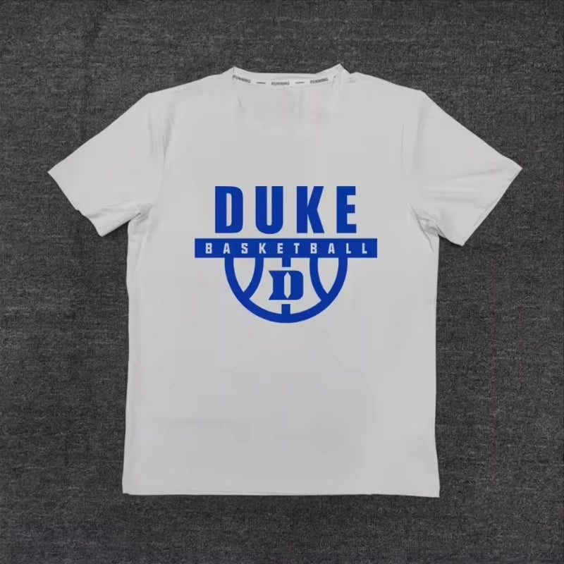 North America Limited Duke North Carolina University Basketball Mens Clothes Men Clothing short sleeve Round Neck T-shirt