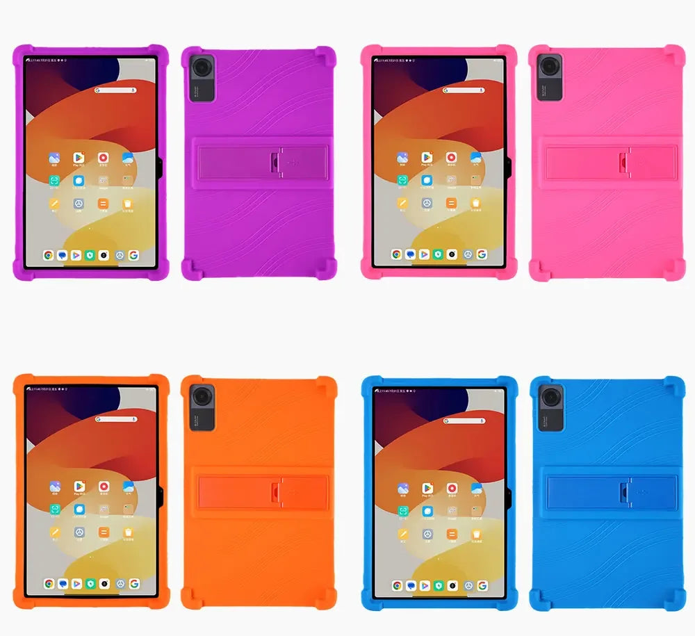 For Xiaomi RedMi Pad SE 11 inch 2023 Kids Case Tablet Shockproof Cover for RedMi Pad SE 11''Soft Silicon Stand Protective Shell