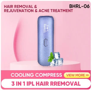 Upgraded Laser Hair Removal Cooling 3in1 At-Home Rejuvenation Acne Remove Painless Permanent Hair Remove for Women IPL Epilator