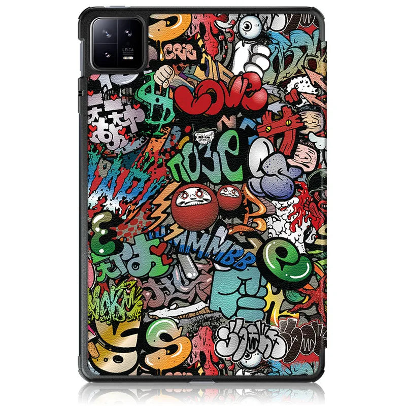 For xiaomi pad 6 case 2023 Folding PU Leather Smart Cover For Xiaomi Mi Pad 6 Tablet For Xiaomi Pad 6 Pro 11inch With Auto Wake