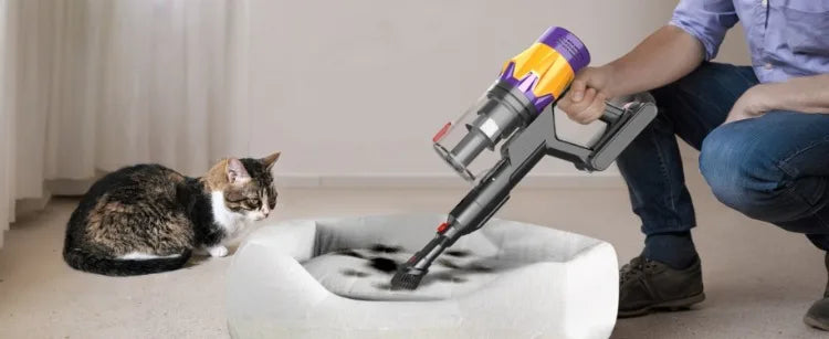 MPQU V18 550W 50kPa Wireless Handheld vacuum cleaner LED touch screen Removable battery 50mins runtime Cordless Cleaning machine
