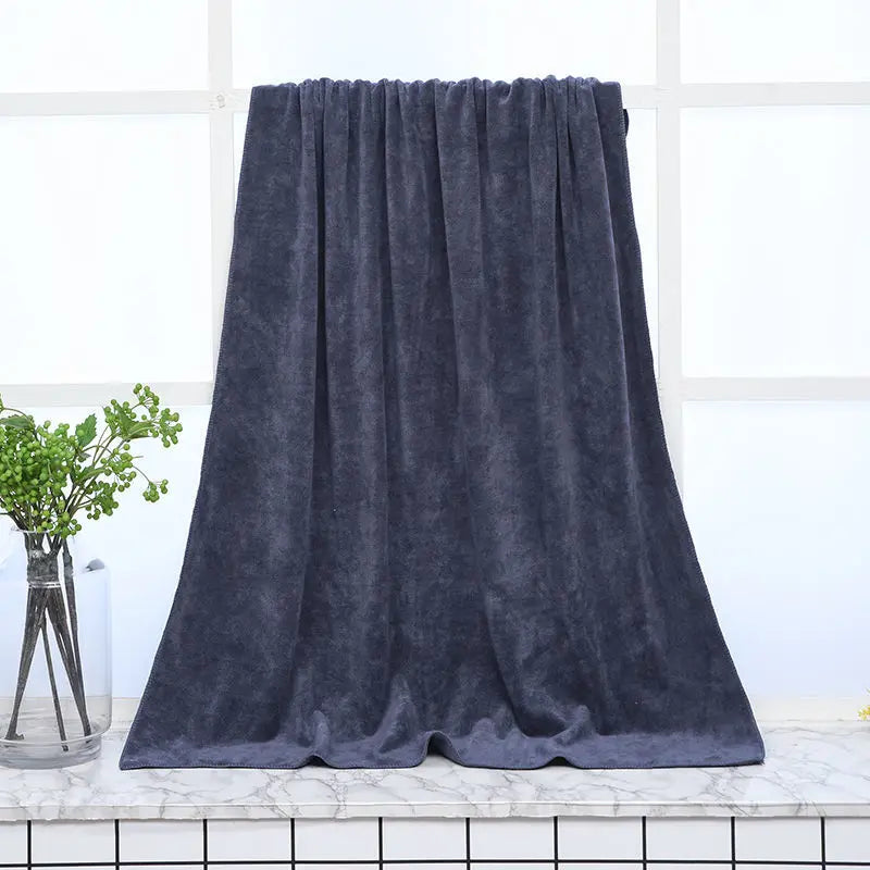 super large Microfiber bath towel, soft, high absorption and quick drying
