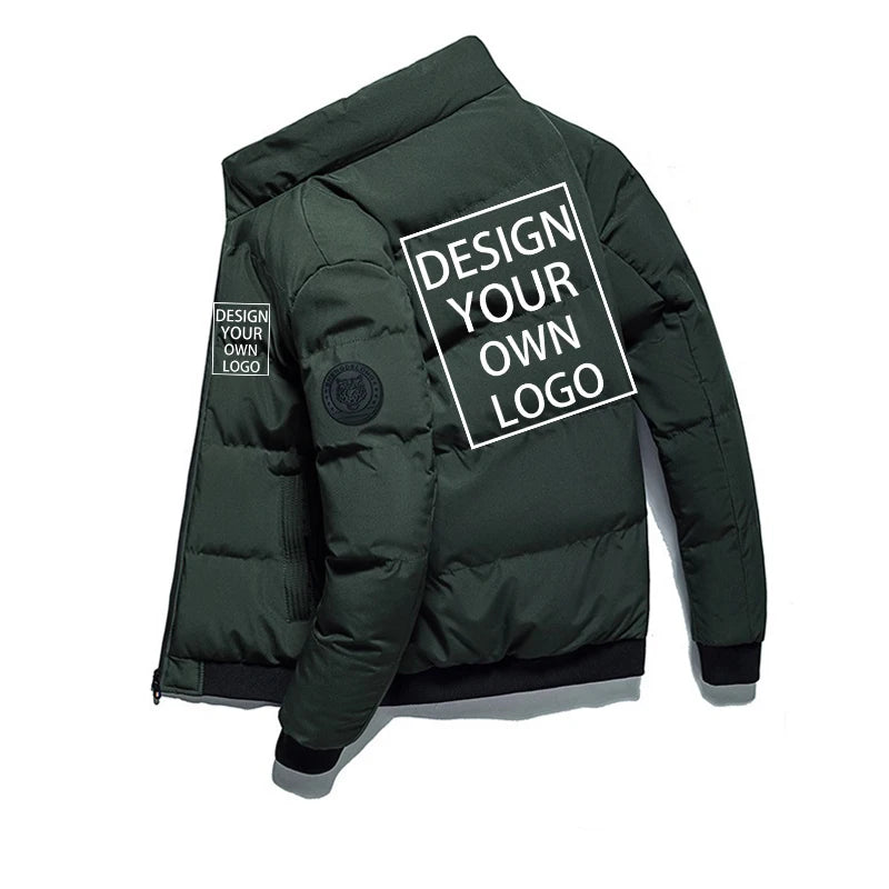 Customized Men's Winter Jacket New Parka Jacket Men's Windproof Thick Warm Man's Parka S-5XL