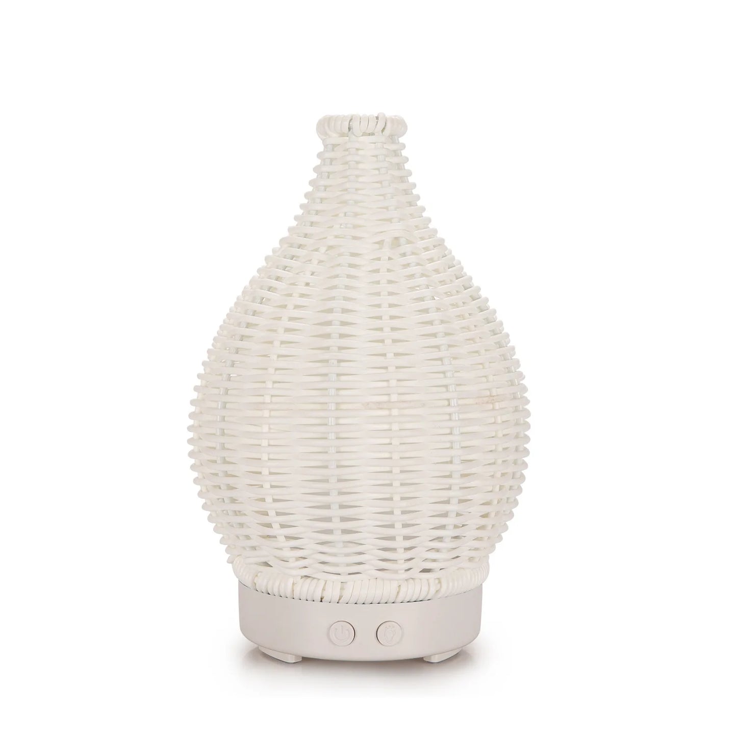 Wood Weave Vase Aromatherapy Humidifier Household Vase Air Humidifier Ultrasonic Mute Colorful Humidifier Spray Instrumen