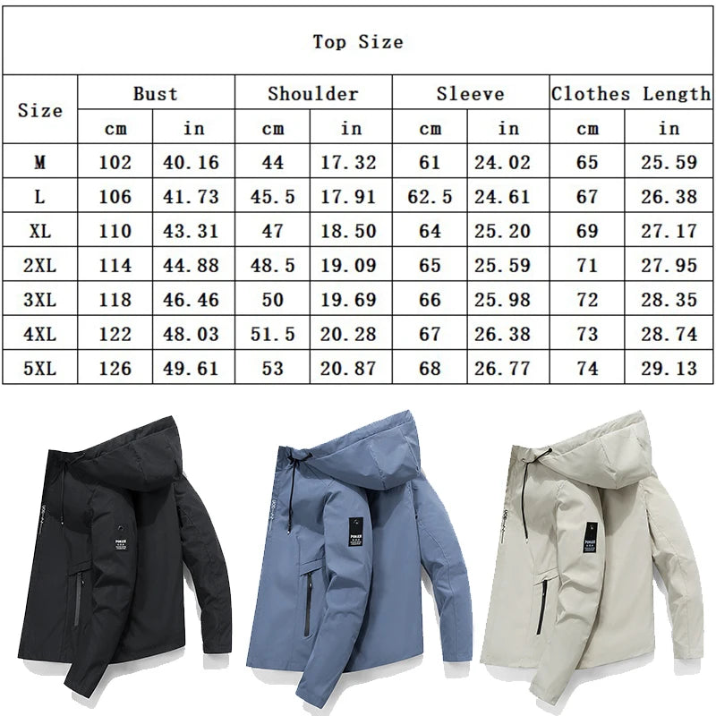 Customized New Fashion Men's Zipper Jacket and Coat Jacket and Outdoor Loading Casual Clothing Street Clothing