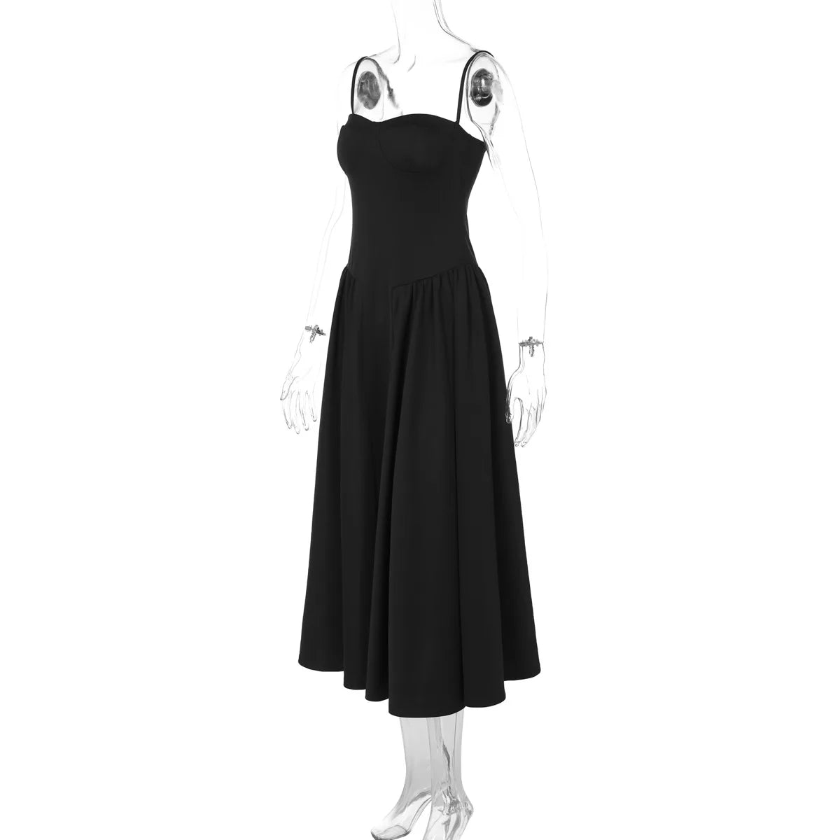 Ladies Elegant Evening Party Fashion Dress Women Sleeveless Backless Bodycon Maxi Dresses Night Club Streetwear Female Outfits
