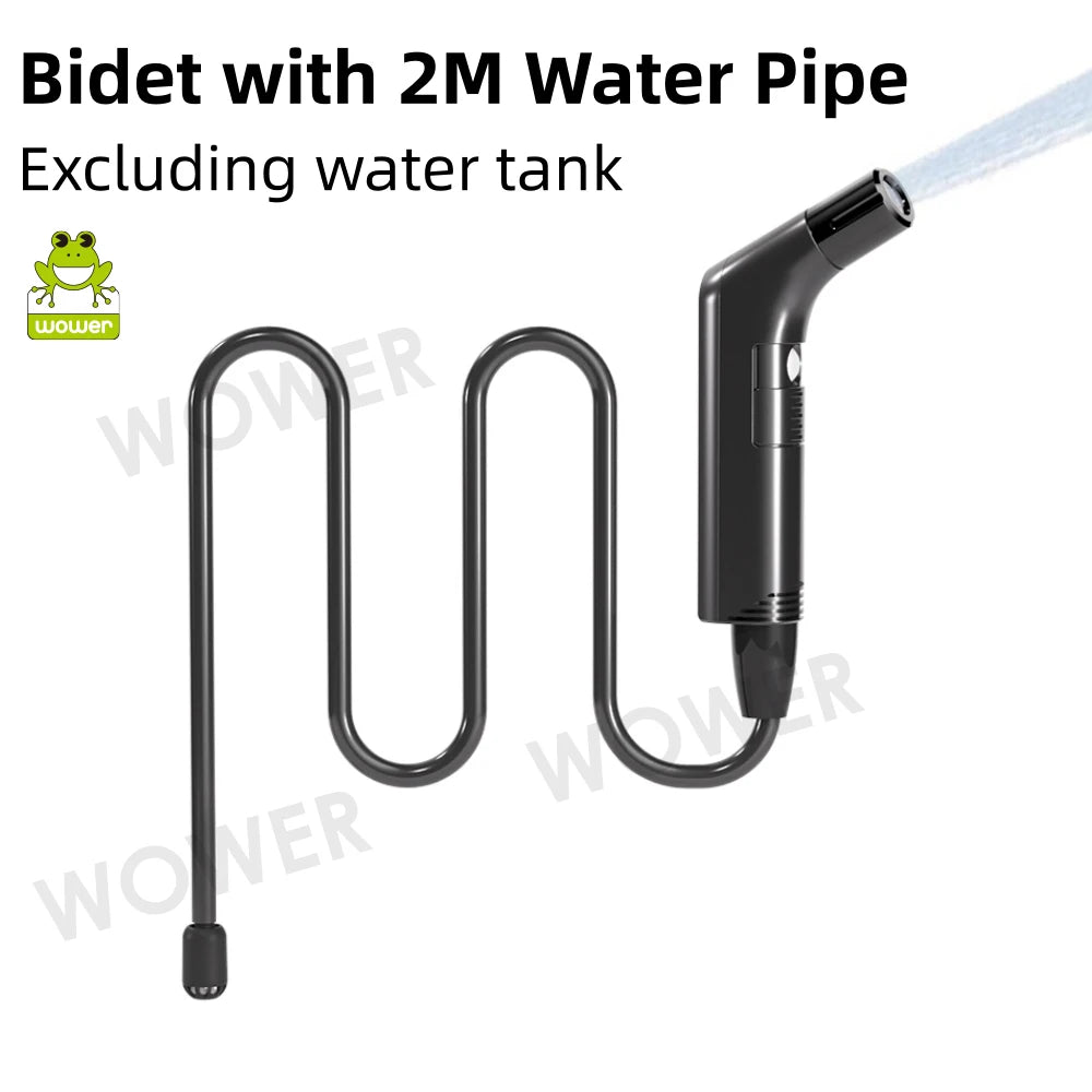 2.5L Portable Electric Bidet Rechargeable Shataf Hand Bidet Butt Sprayer for Personal Hygiene Cleaning Travel Camping Bidet