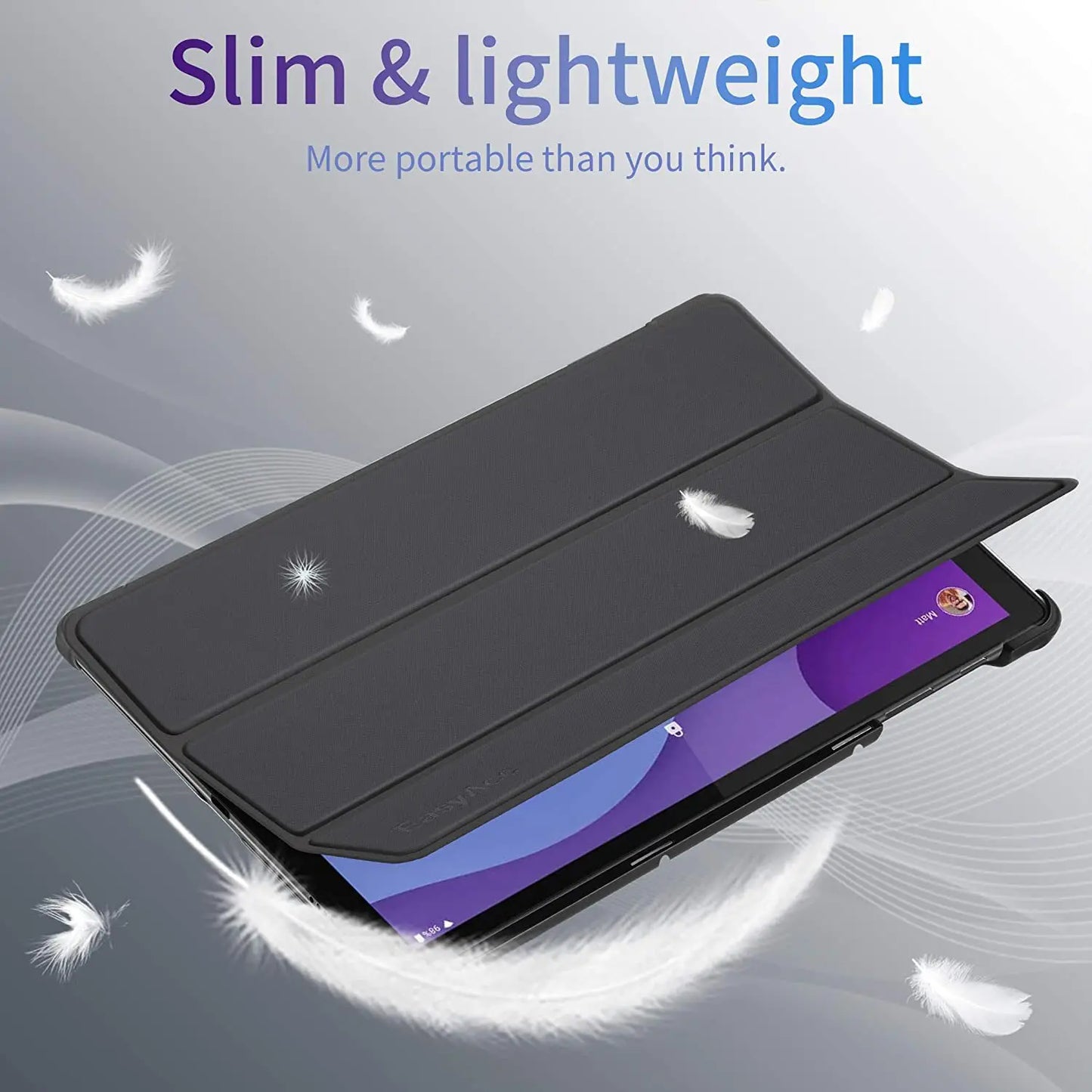 for Lenovo Tab M10 FHD Plus TB-X606F X606X 10.3" Leather Stand smart Cover M10 Plus 3rd Gen 10 6 Case TB-125FU Xiaoxin Pad 2022
