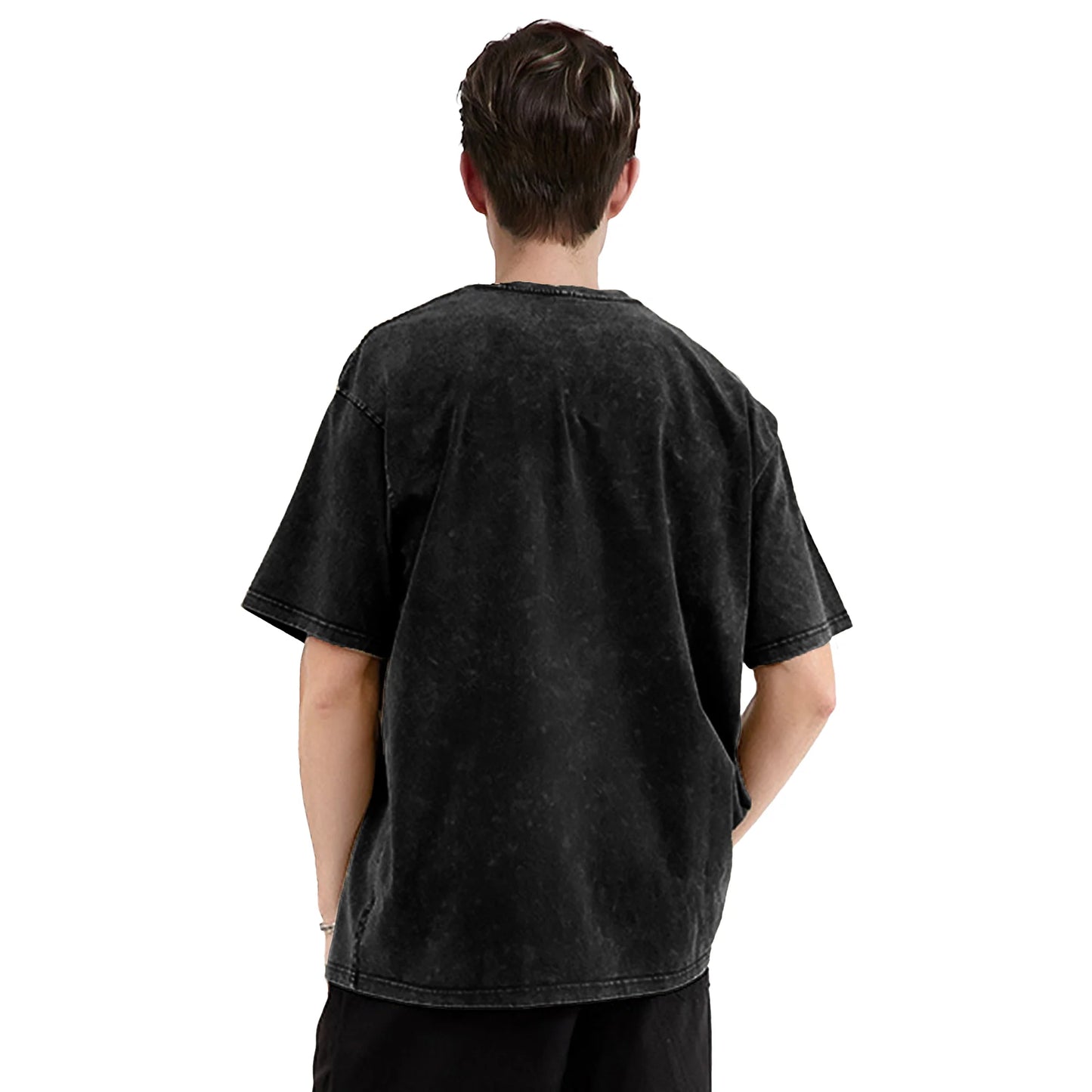 Oversized Washed T-Shirt Forsakens Cotton T-Shirts Meme Trendy Cool Tshirt for Men Beach Y2K Retro Casual Tees