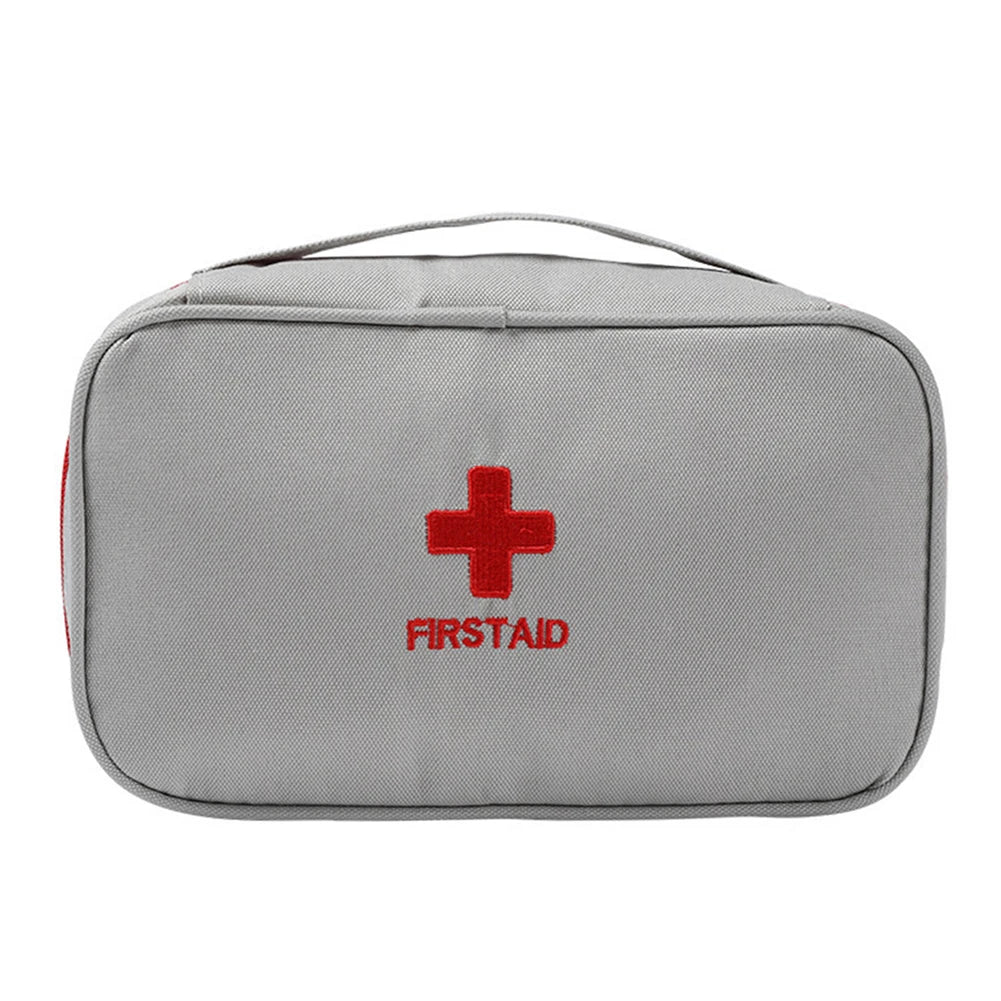Home Medicine Bag Portable Travel First Aid Kit Medical Emergency Kit Organizer Outdoor Medicine Pill Storage Carrying Case Bag