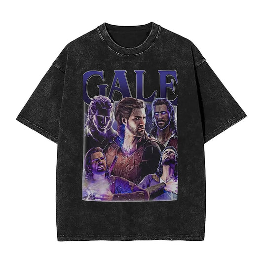 Astarion Gale  T Shirt Baldurs Gate 3 Trending T-Shirts Short-Sleeve Y2K Fun Tops Beach Cotton O Neck Oversized Clothing