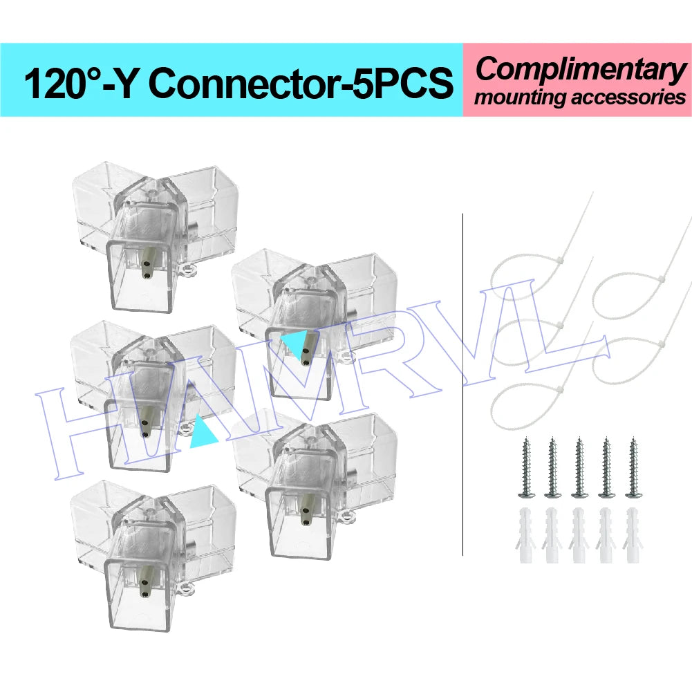LED Hexagon Connector Cable DIY for Honeycomb Lamp AC110V-240V Barbershop Esports Workshop Garage 4S Car surface Lighting