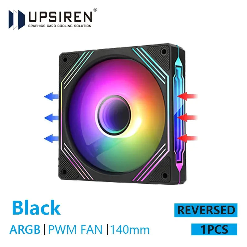 UPSIREN PF-14 Prism 4PRO chassis fan 14cm ARGB high-performance cooling fan radiator