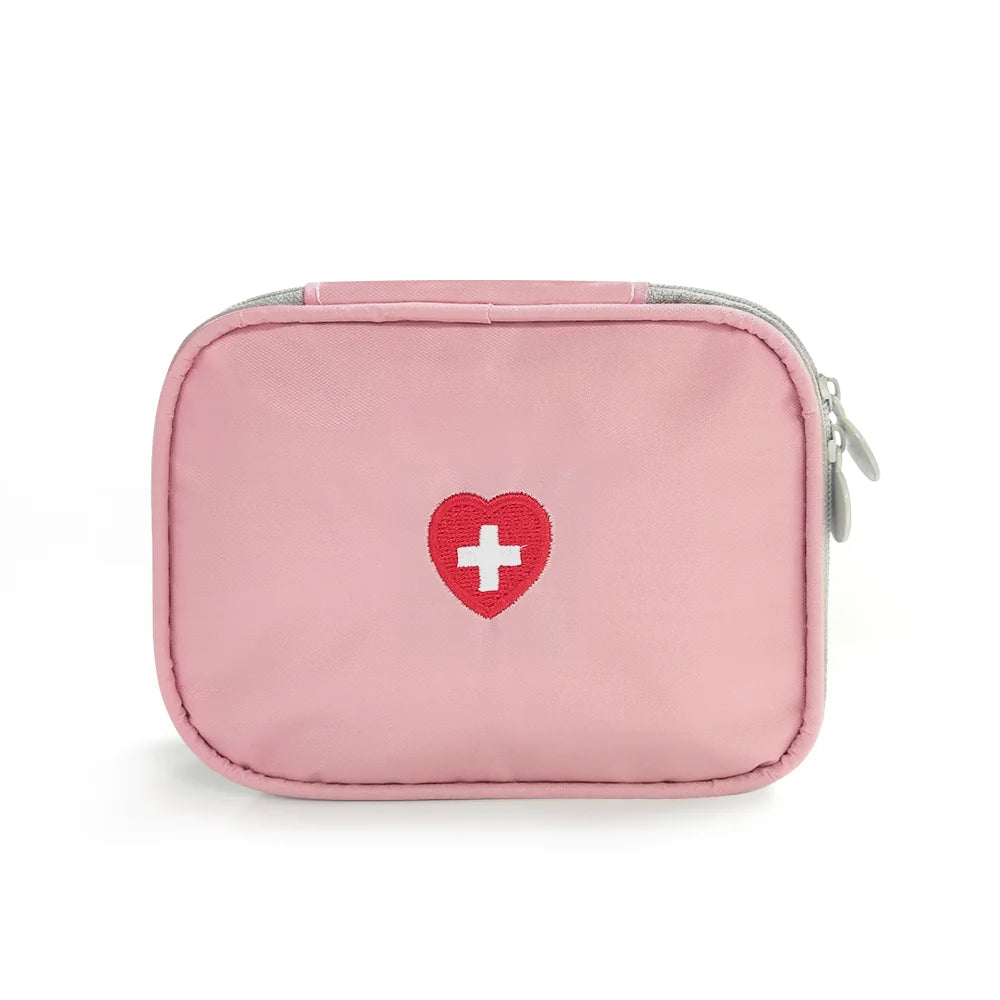 Empty Mini Household First Aid Kit Bag Travel Portable Medicine Package Emergency Kit Bags Medicine Storage Bag Small Organizer