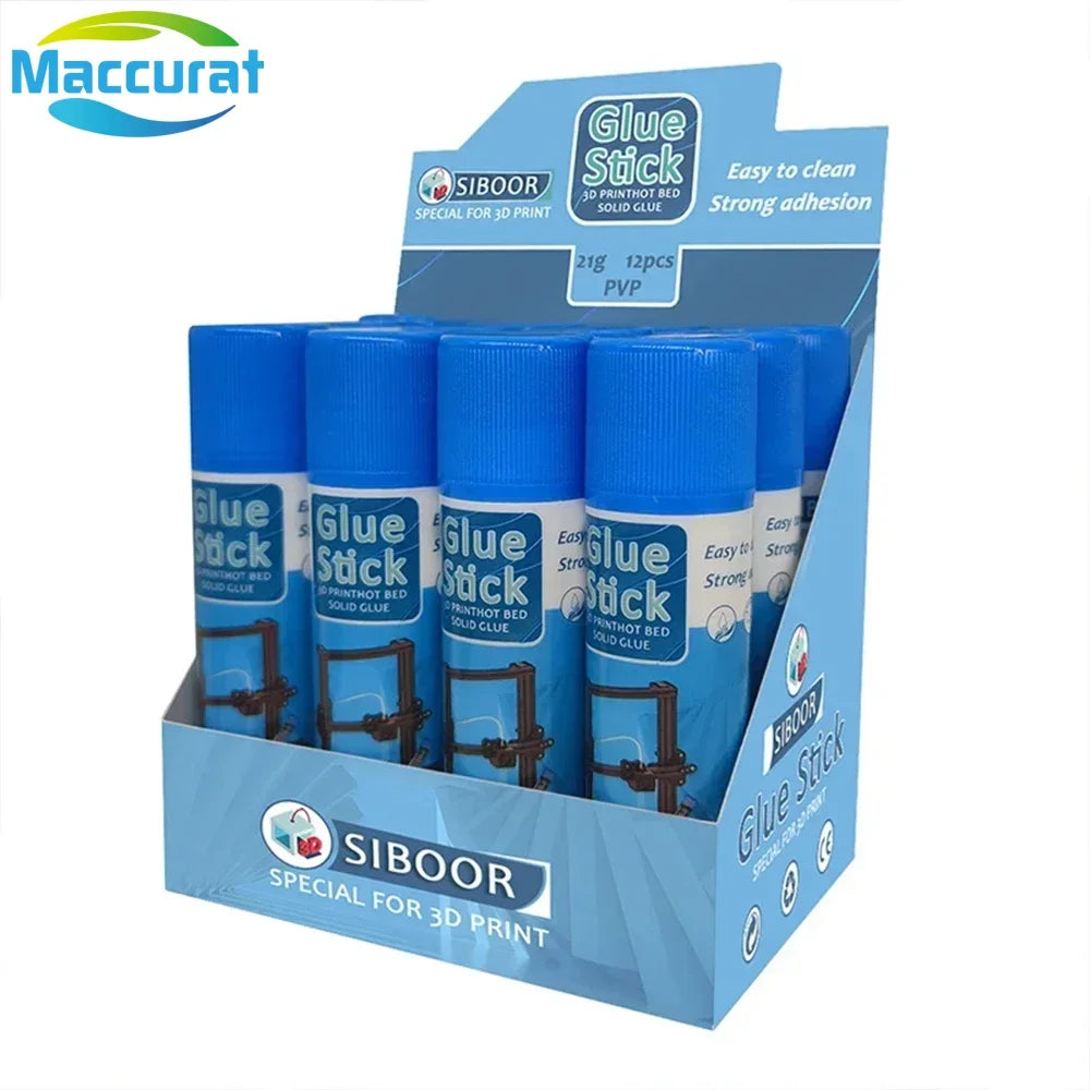 1/2/3pcs 3D Printer Glue Sticks PVP Solid Glue Sticks for Hot Bed Platform Glass Plate Easy Removing 3d printer parts