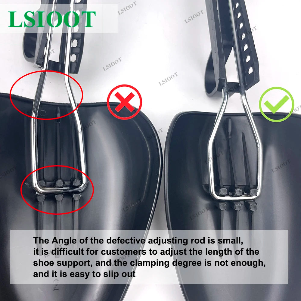 LSIOOT Plastic Shoe Stretcher Men Adjustable Shoe Trees for Men Portable Shoe Tree Shaper Stretchers Holder