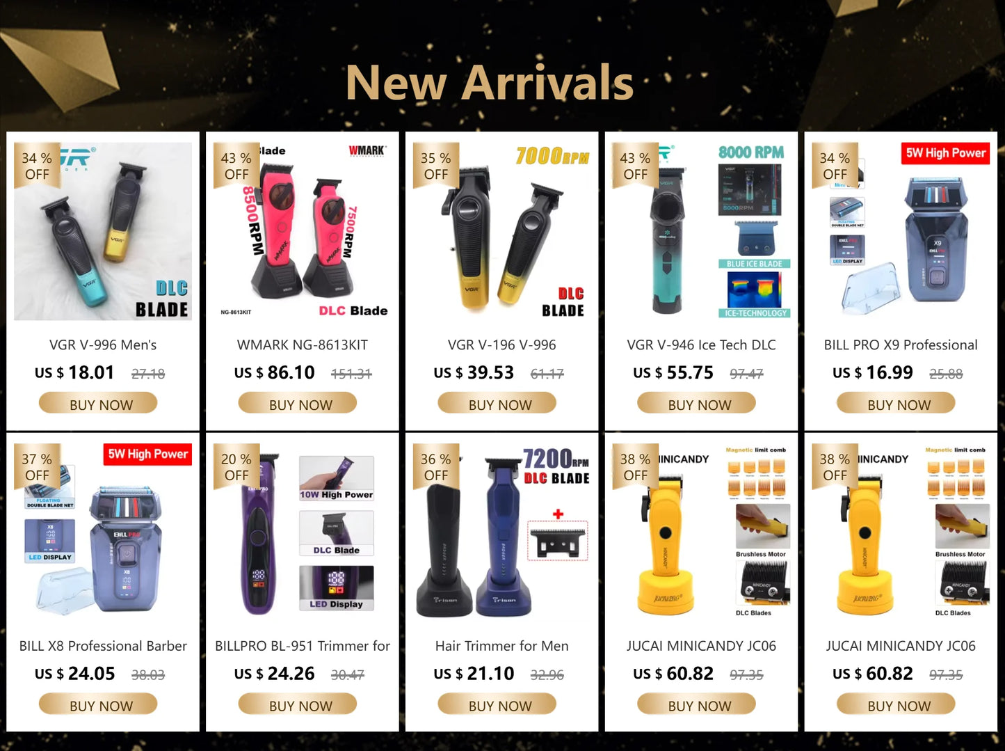 9000RPM 10W Kemei KM-1691 Professional Hair Clipper for Men LED Display Rotation Adjustment Hair Cutting Machine Hair Trimmer