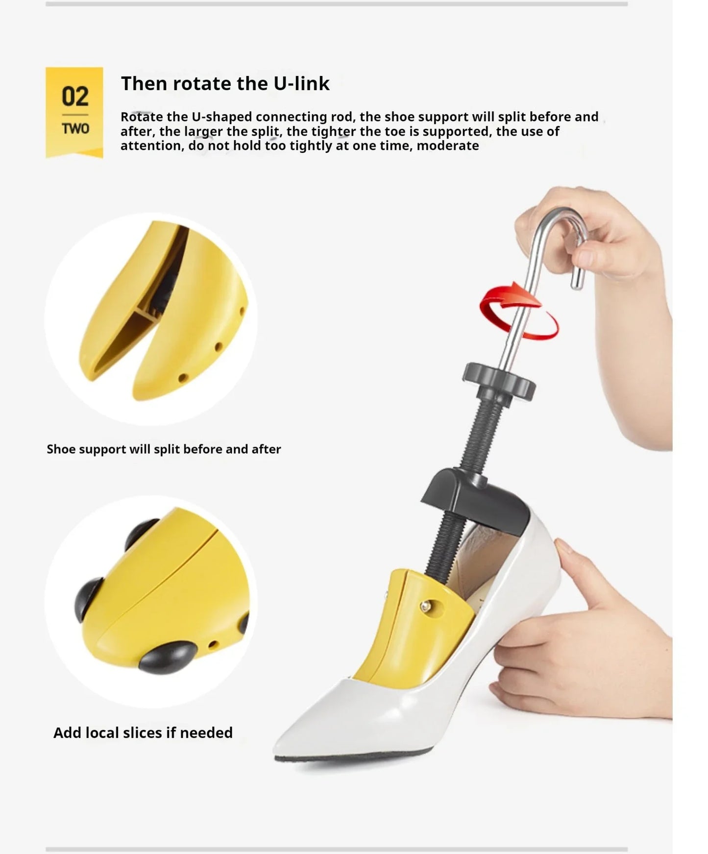 Professional Shoe Trees Boots Sneakers Shoe Stretchers Men Woman Heels Shoes Tree Adjustable length width Shoes Stretcher