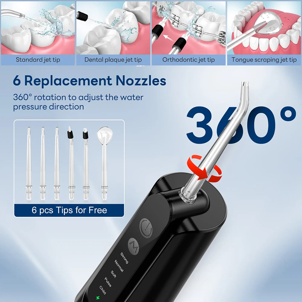 INSMART Water Flosser Dental Portable Oral Irrigator