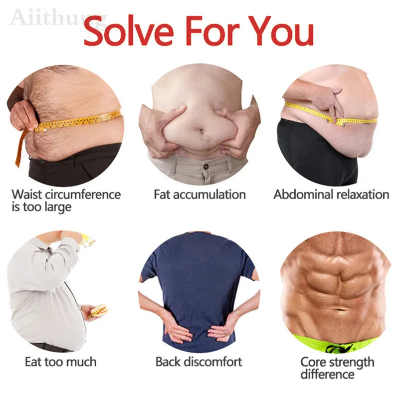 Aiithuug Silver Lined Hot Sauna Sweating Long Sleeve Fat Burn Croset Workout Body Shaper Men Tops Weight Loss Shirts Waist