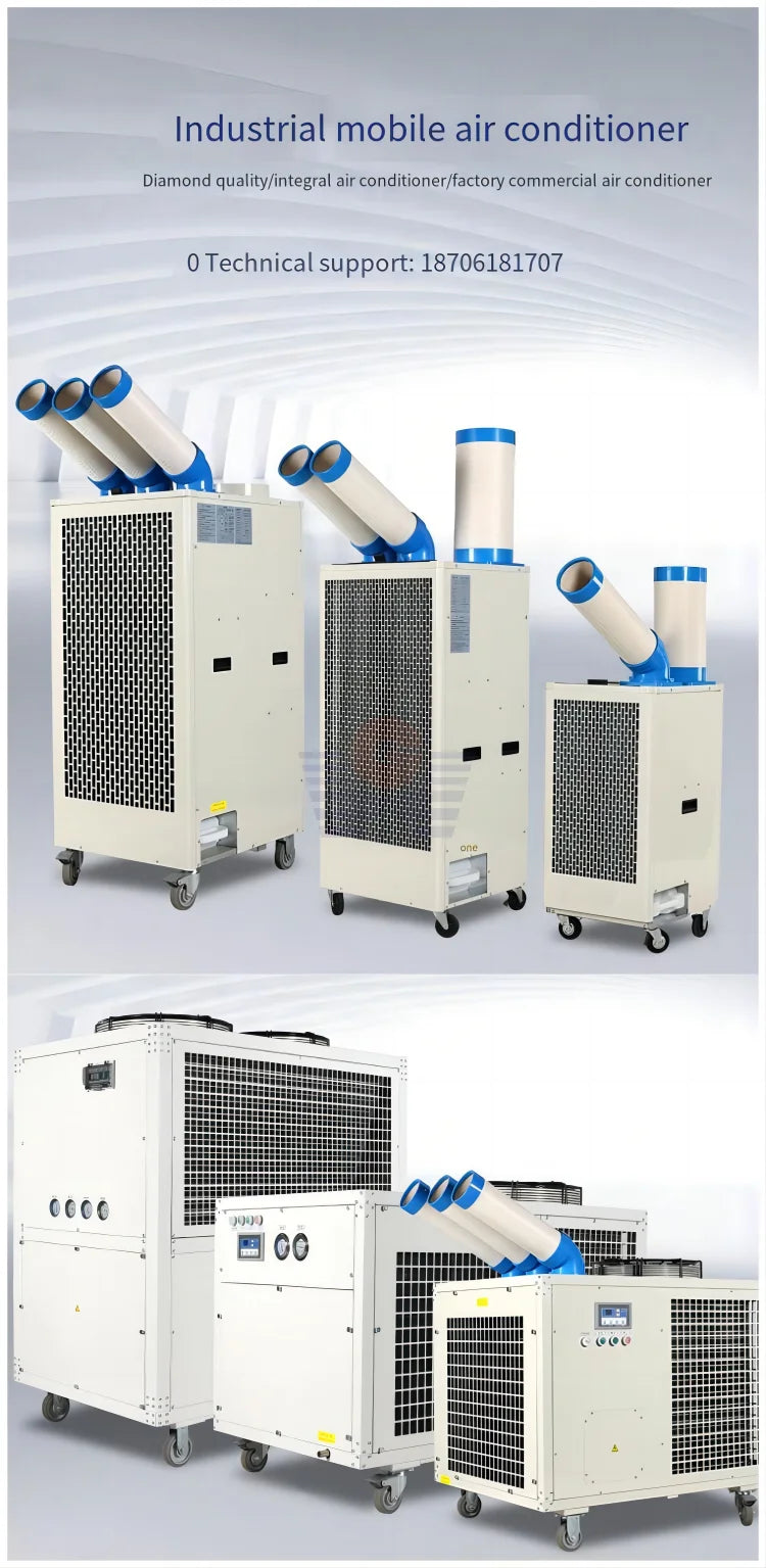 Hot Sale 14000 BTU and 18000 BTU Mobile Portable Household Air Conditioner Factory Directly Supply