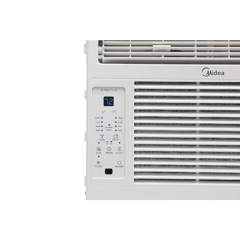 Midea 5,000 BTU Window Air Conditioner, 150 Sq. Ft., White, New