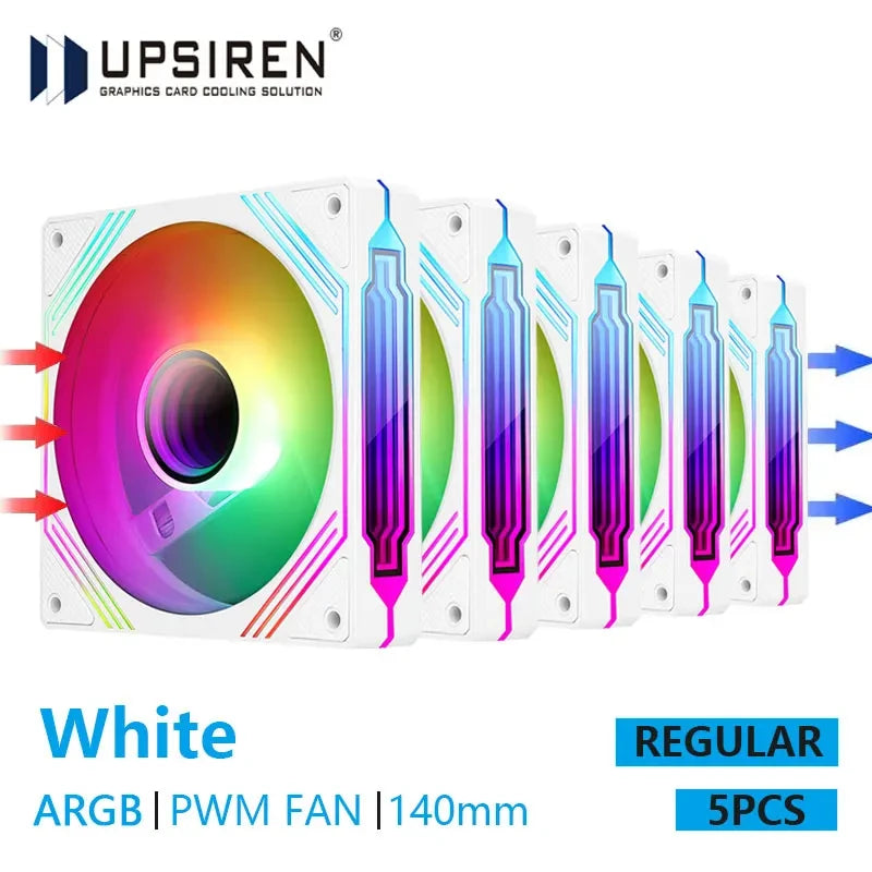 UPSIREN PF-14 Prism 4PRO chassis fan 14cm ARGB high-performance cooling fan radiator