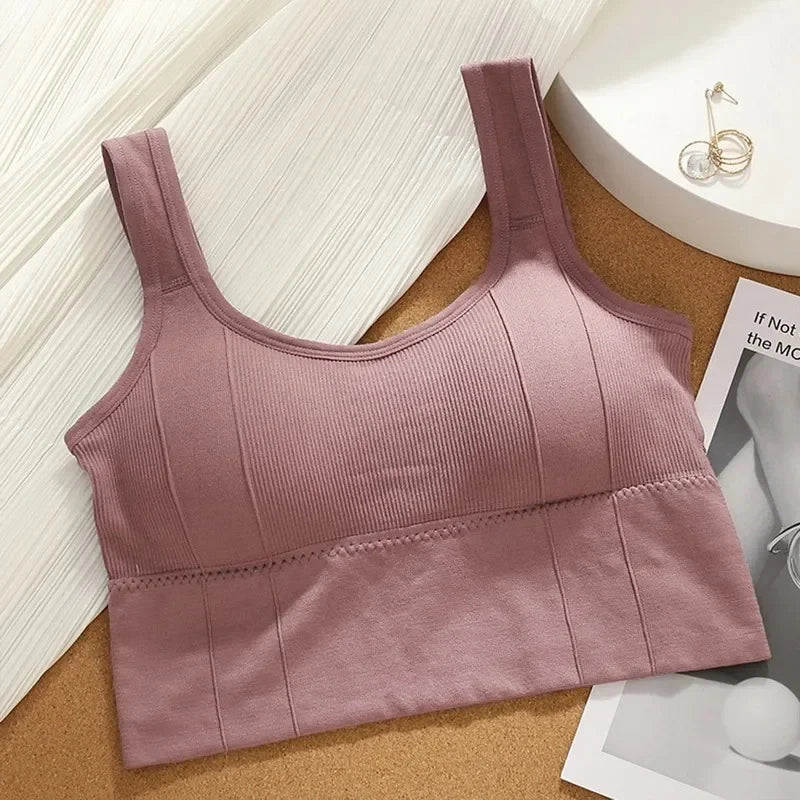 Breathable Sports Bra Anti-Sweat Fitness Top Women Seamless