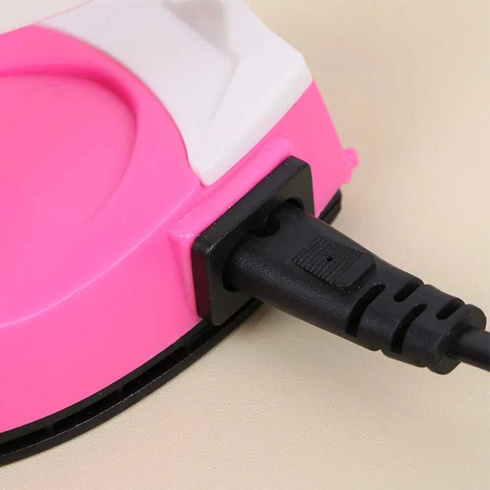 DIY Small Heat Press Iron Portable Electric Mini Travel Iron Versatile Rapid Heating-Up for Hot Drilling Name Cloth Stickers