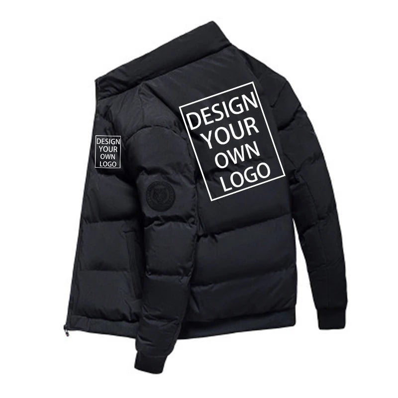 Customized Men's Winter Jacket New Parka Jacket Men's Windproof Thick Warm Man's Parka S-5XL
