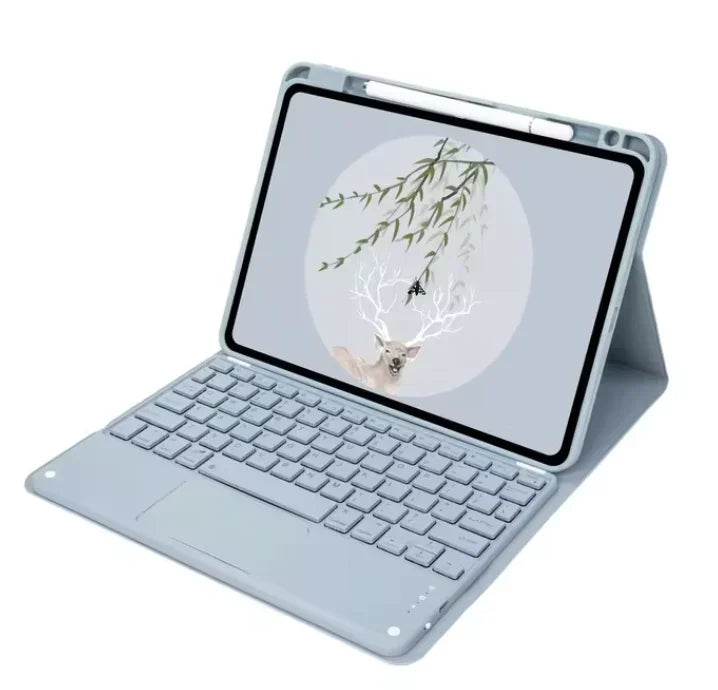 Funda Case for Huawei MatePad 11.5'' S 2024 Case TGR-W09 Trackpad Keyboard Cover for MatePad 11.5S Russian Spanish Portuguese