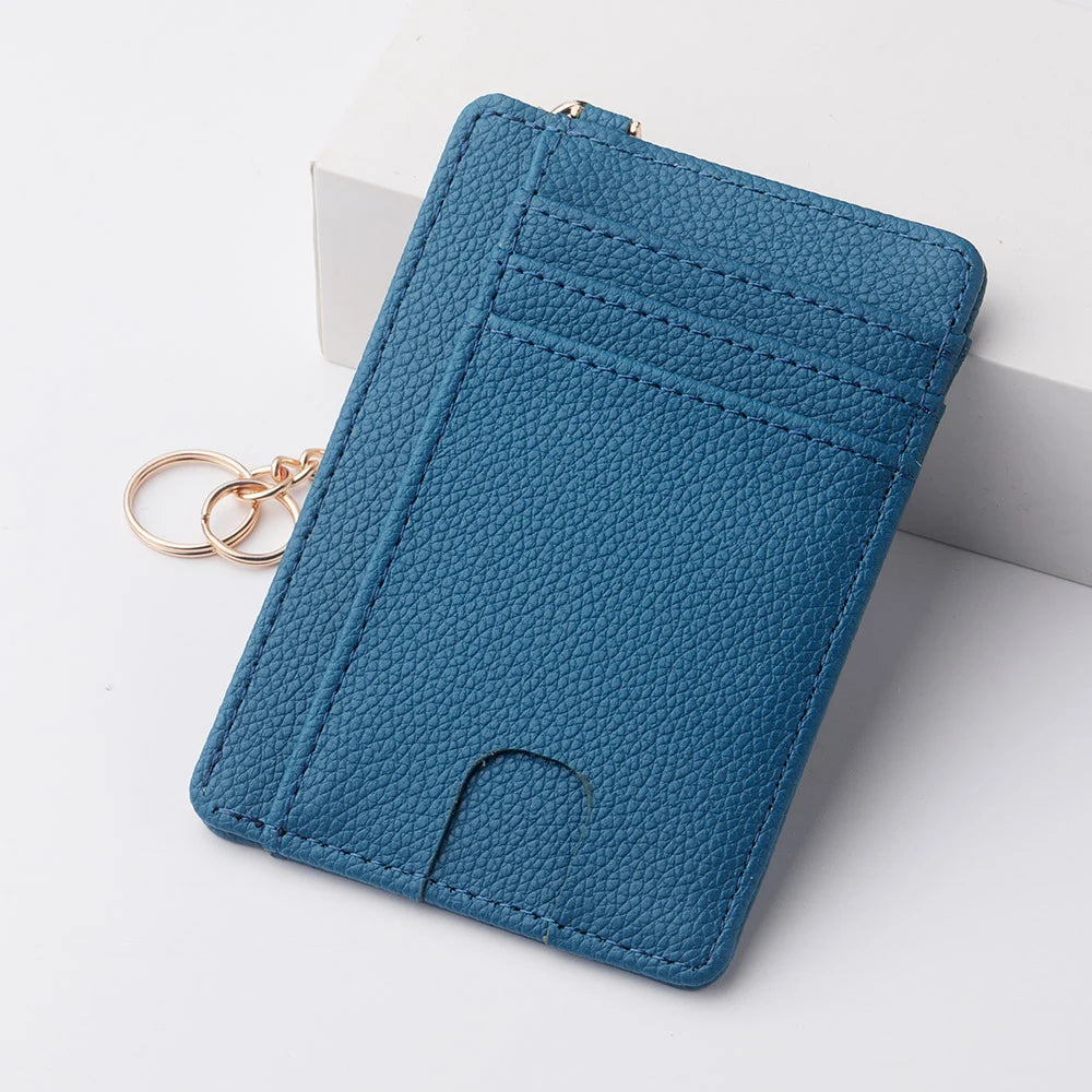 Minimalist And Slender Credit Card Holders And Transparent ID Windows Slim Card Case Wallet Women Men Business Card  Cover