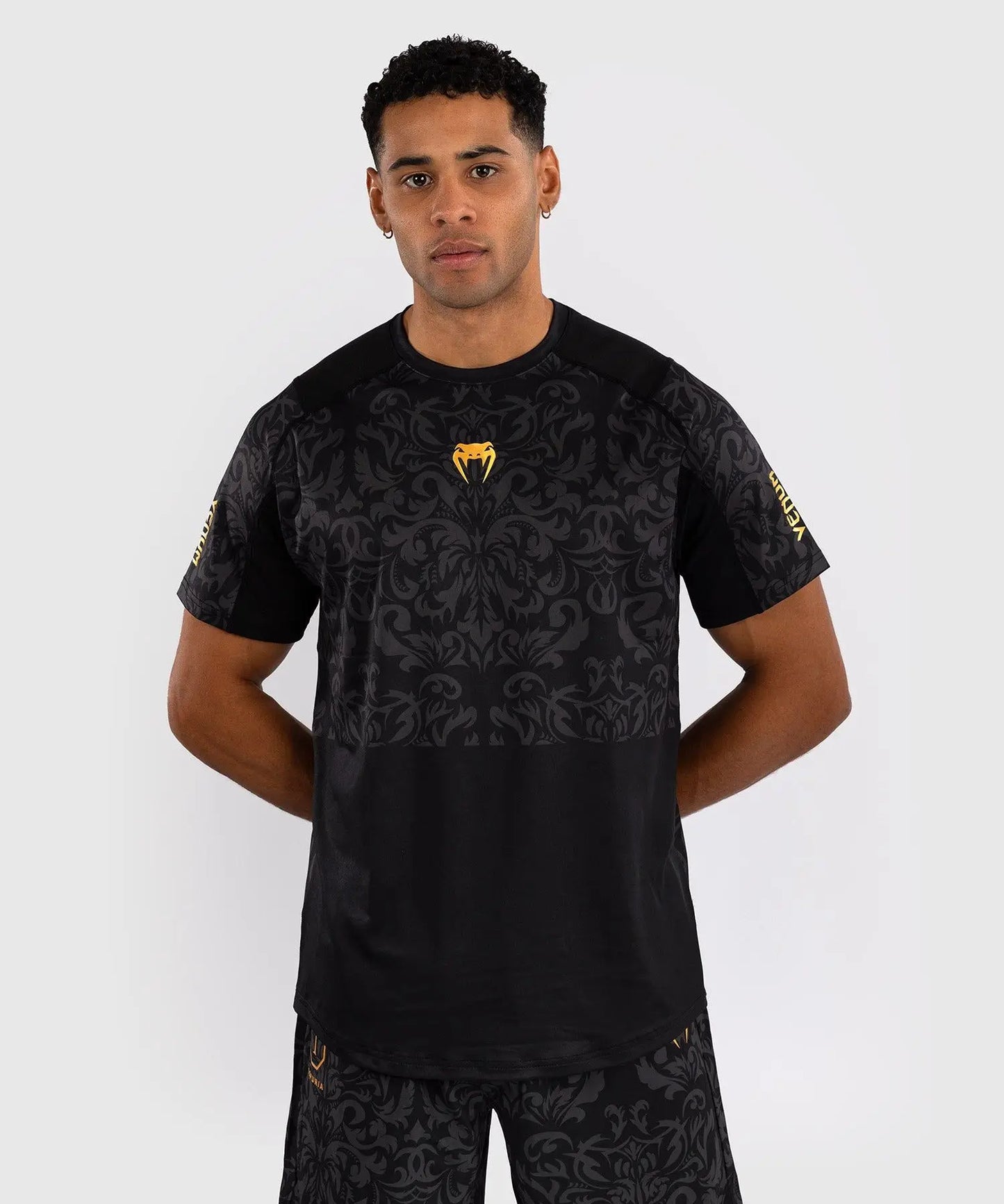 New UFC large-sized combat sports T-shirt for men quick-drying and breathable training top fan short-sleeved T-shirt