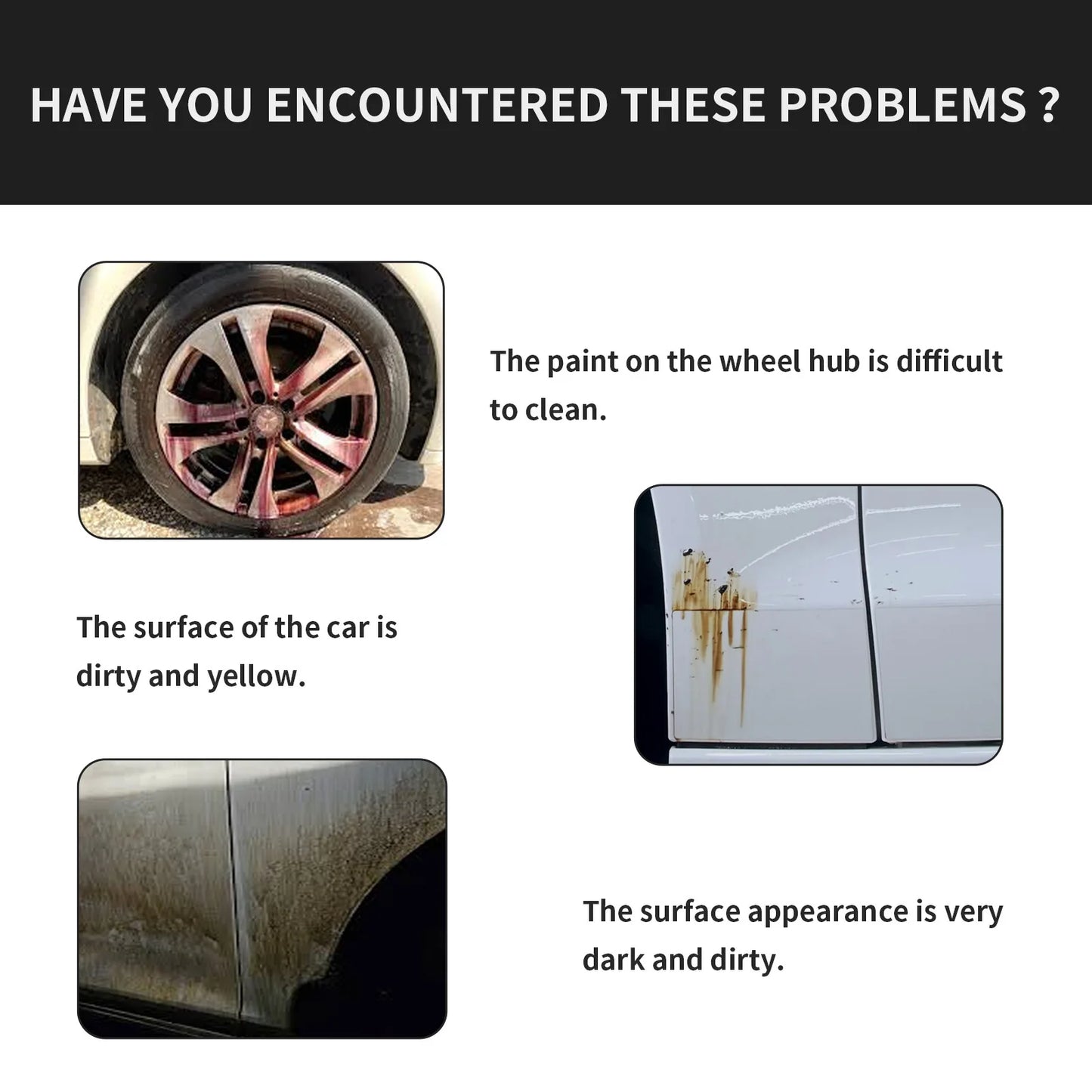 Rust Removal of Car Motorcycles Truck Automobile Exhaust Pipe Wheel Brake Discs Remove Rust Multifunction Cleaning Renovation