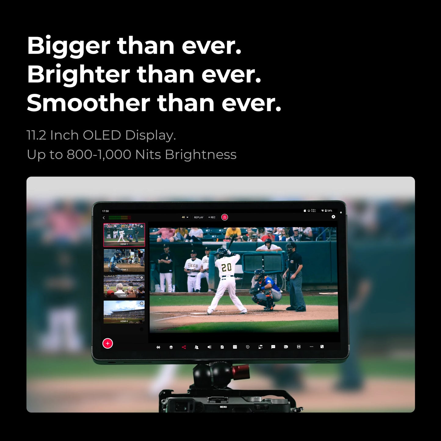 YoloLiv YoloBox Extreme, All-in-one 4K Live Video Streaming Equipment with 8 HDMI Inputs, Switcher Monitor Encoder Recorder