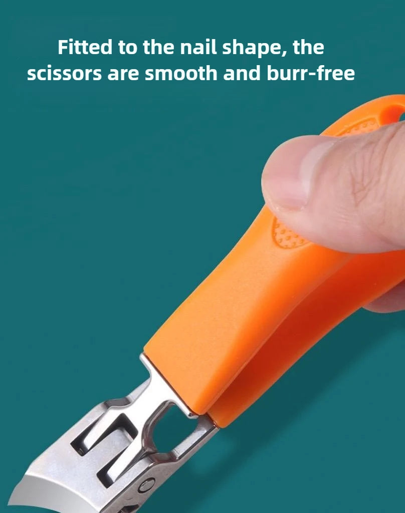 Special Anti-splash Nail Clippers Large Size ABS Toenail Cutter Diagonal Pliers Manicure Tools Household nails art tool