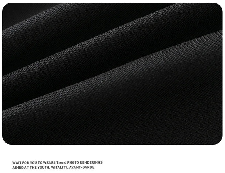 New Men Suit Pants Business Trousers Solid Casual Pant Wide Leg  Straight Fashionable Streetwear Comfortable Fabric Oversize